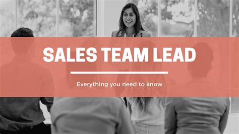Sales Team Lead .